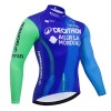 Wielershirt 2025 Decathlon Ag2r Lange Mouw Blauw